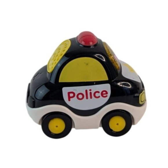 Vtech Go Go Smart Wheels Helicopter Police Car Vehicle Lot of 2 Tested - Picture 4 of 13